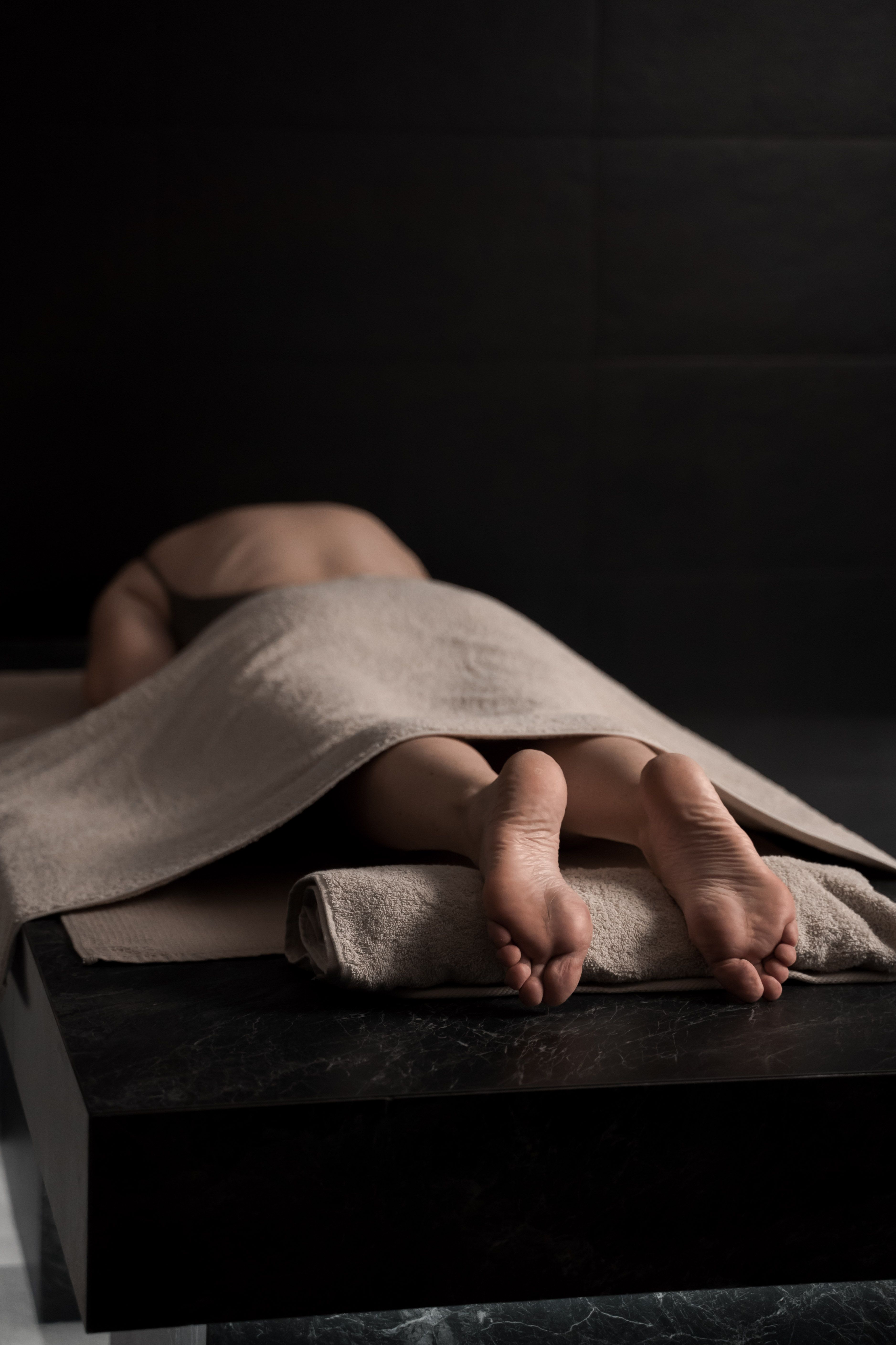 At-home massage setup used to evaluate Secret Spa booking fit in London